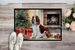 Welsh Springer Spaniel Cozy Christmas Doormat Front Door Mat Indoor Outdoor Rugs For Entryway, Non Slip Washable Low Pile, 24H X 36W_maomaolike.com