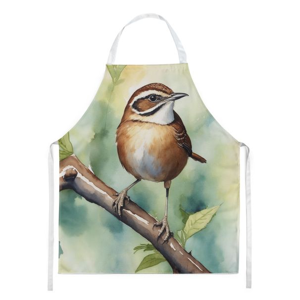 South Carolina Wren Apron Cooking Kitchen Server Baking Crafts Gardening For Adult Women Men, Unisex, Large, Multicolor_maomaolike.com