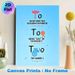 To/Too/Two Homophone Grammar Painting Poster, Bright Cartoon-style Educational Poster, Clear Homophone Usage Explanation, Ideal For Study Rooms And_maomaolike.com