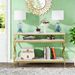 3-Tier Console Table, Sofa Table With Storage Shelves_maomaolike.com