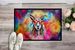 Hippie Animal Goat Doormat Front Door Mat Indoor Outdoor Rugs For Entryway, Non Slip Washable Low Pile, 24H X 36W_maomaolike.com