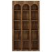 Wood Bookshelf, 5-Tier Rustic Bookcase Display Storage Shelving Unit_maomaolike.com