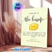 Baby Shower "How Big Is The Bump" Painting Poster, Cute Kawaii Lemon & Soft Calligraphy Poster, Fun Interactive Guess-the-bump-size Game For Baby_maomaolike.com