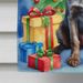 German Wirehaired Pointer Christmas Reindeer House Flag Large Porch Sleeve Pole Decorative Outside Yard Banner Artwork Wall Hanging, Polyester, House Size, Multicolor_maomaolike.com