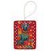 Weimaraner Holiday Christmas Porcelain Ornament Christmas Tree Hanging Decorations For Home Christmas Holiday, Rectangle, Gift, Multicolor_maomaolike.com