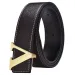 HOT New Fashion Designer Smooth Alloy Letter Buckle Leather Men's and Women's Belts_maomaolike.com