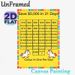 $5000 31-Day Savings Challenge Painting Poster, Colorful Cartoon Pony Themed Poster, Practical Tool To Track Daily Savings Progress, Ideal For Home_maomaolike.com