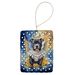 Staffordshire Bull Terrier My Angel Porcelain Ornament Christmas Tree Hanging Decorations For Home Christmas Holiday, Rectangle, Gift, Multicolor_maomaolike.com