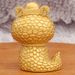 2025 Year Of The Lucky Mascot Little Snake Plush Toy Cute Treasure Gathering Gift Desktop Decoration Metal Ornament Craft_maomaolike.com