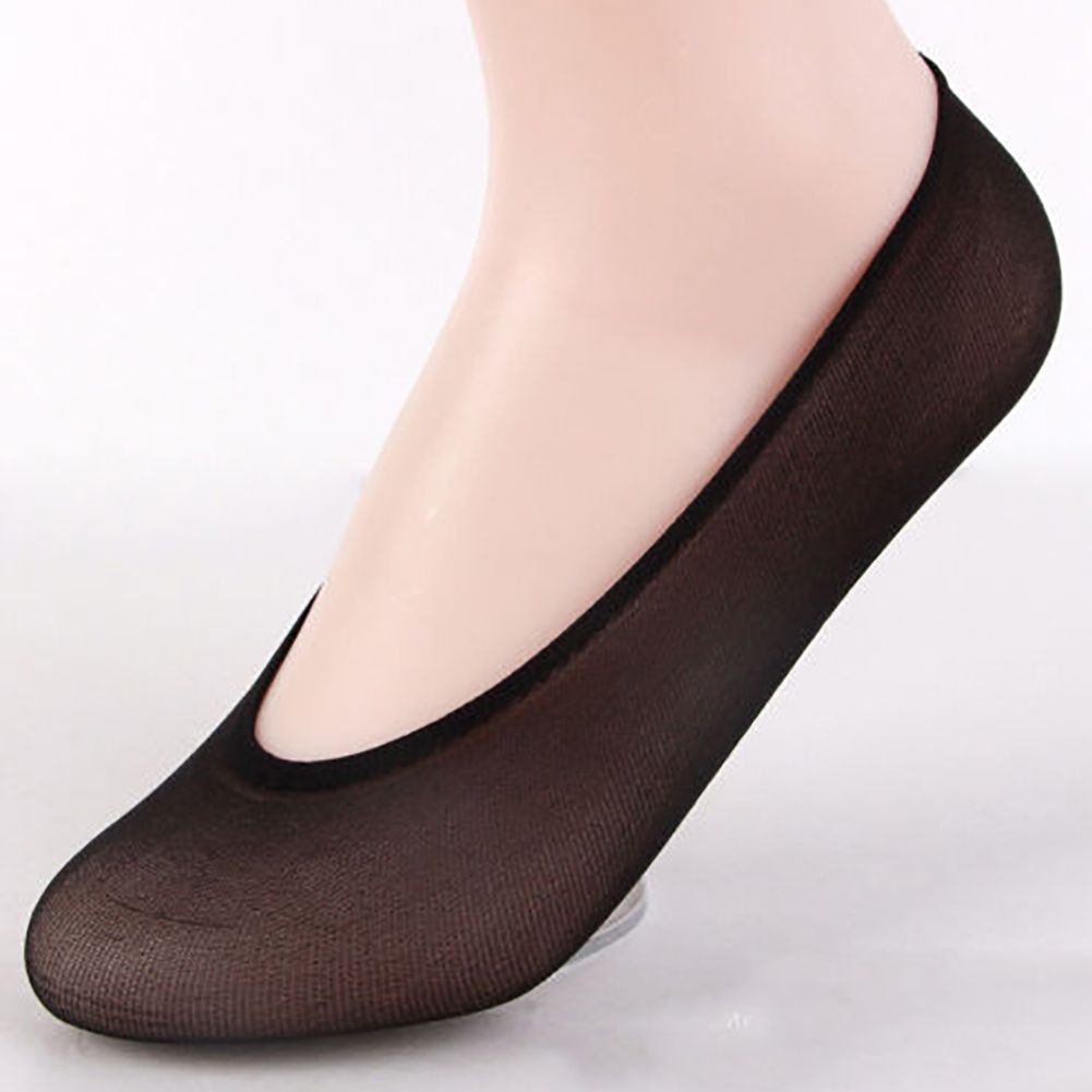 Zhuoxinder Silky Breathable Silicone Anti-Slip Low Cut Invisible Summer Women Secret Socks-1_maomaolike.com