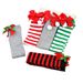 Unisex Christmas stockings Bow hairball over the knee stockings COS holiday party accessories Christmas stockings_maomaolike.com