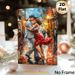 Tango Dancing Themed Painting Poster, Vibrant Impasto-style Couple Dancing In Bustling City Street Poster, Romantic Artistic Decor Option For Living_maomaolike.com