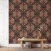 Bohemian Floral Wallpaper Self Adhesive – Removable Waterproof Wall Stickers For Home Decor Living Room Bedroom_maomaolike.com