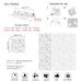 45cm*300cm Peel & Stick Botanical Line Wallpaper – Minimalist Floral Design, Waterproof & Removable_maomaolike.com