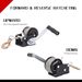 800lbs Boat Trailer Winch, Hand Winch With Gloves, Heavy Duty Hook With 33ft Steel Cable, Manual Operated Winch For Trailers ATV UTV Boat Marine_maomaolike.com
