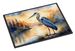 Blue Heron In The Golden Hour Doormat Front Door Mat Indoor Outdoor Rugs For Entryway, Non Slip Washable Low Pile, 24H X 36W_maomaolike.com