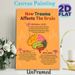 Trauma & Brain Impact Educational Painting Poster, Colorful Cartoon-style Brain Anatomy Poster, Informative Guide On Trauma's Brain Effects, Suitable_maomaolike.com