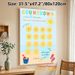 Summer Vacation Countdown Painting Poster, Vibrant Beach-themed Poster, Cheerful 14-day Countdown Chart To Track Days Until Summer Break, Ideal For_maomaolike.com