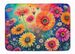 Gerbera Daisies In Color Memory Foam Kitchen Mat Machine Washable Anti-Fatigue Mat Cushion Comfort Bath Mat Or Kitchen Rug_maomaolike.com