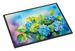 Hydrangeas In Watercolor Doormat Front Door Mat Indoor Outdoor Rugs For Entryway, Non Slip Washable Low Pile, 24H X 36W_maomaolike.com
