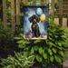 Black Toy Poodle Happy Birthday Garden Flag Mailbox Flag Decorative Yard Flag Banner Outside Patio Artwork Yard Flower Beds, Garden Size, Multicolor_maomaolike.com