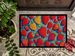 Colorful Strawberries Doormat Front Door Mat Indoor Outdoor Rugs For Entryway, Non Slip Washable Low Pile, 24H X 36W_maomaolike.com