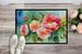 Georgia Cherokee Rose In Watercolor Doormat Front Door Mat Indoor Outdoor Rugs For Entryway, Non Slip Washable Low Pile, 24H X 36W_maomaolike.com