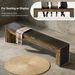 Dining Bench, Farmhouse Long Kitchen Bench Seating_maomaolike.com