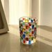 Colorful Color Matching Woven Texture Glass Scandinavian Style Home Decoration Creative Juice Whiskey Cup Wholesale_maomaolike.com