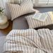 Wholesale INS French Retro Floral Four-Piece Pastoral Style Pure Homestay Jacquard Washed Cotton 4-Piece Set_maomaolike.com