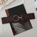 Unisex Ladies elastic waist wide elastic decorative dress black belt female Joker fashion._maomaolike.com