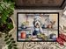 Old English Sheepdog The Chef Doormat Front Door Mat Indoor Outdoor Rugs For Entryway, Non Slip Washable Low Pile, 24H X 36W_maomaolike.com