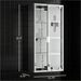 Bathroom Lockable Medicine Cabinet, 4 Tier Stainless Steel Medical Wall Box With 2 Keys And Shelves_maomaolike.com