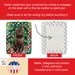 York Chocolate Cat By The Christmas Tree Porcelain Ornament Christmas Tree Hanging Decorations For Home Christmas Holiday, Rectangle, Gift, Multicolor_maomaolike.com