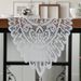 Warp Knitted Lace Tassel Home Dining Cloth Table Runner Decoration_maomaolike.com