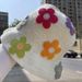 Hot Sale Women Floral Crochet Hat Multi-Color Flower Decor Wide Brim Bucket Caps Skin-friendly Breathable Fisherman_maomaolike.com
