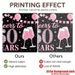 60th Birthday Party Banner - 2D Flat Polyester Backdrop, Wall Hanging Photo Props, Birthday Party Decor_maomaolike.com