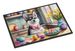 Decorating Easter Alaskan Klee Kai Doormat Front Door Mat Indoor Outdoor Rugs For Entryway, Non Slip Washable Low Pile, 24H X 36W_maomaolike.com