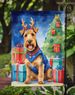 Welsh Terrier Christmas Reindeer Garden Flag Mailbox Flag Decorative Yard Flag Banner Outside Patio Artwork Yard Flower Beds, Garden Size, Multicolor_maomaolike.com