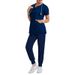 Women's ready-to-use oral dentist surgical gown split toiletry suit elastic quick-drying hospital nurse uniform_maomaolike.com