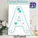 Letter A Writing Guide Painting Poster, Minimalist Clean Line Art Poster, Step-by-step Tracing Guide To Assist With Letter Formation, Ideal For Study_maomaolike.com