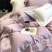Luxury 100-Count Tencel Set Four-Piece Quilted Cotton Bed Sheet Ice Silk Naked Sleep Silky High-End Bedding_maomaolike.com