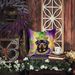 Rottweiler King Of Mardi Gras Throw Pillow Machine Washable, Indoor Outdoor Decorative Pillow For Couch, Bed Or Patio, 14Hx14W_maomaolike.com