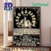 The Magician Tarot Painting Poster, Vintage Monochrome Mystical Tarot Scene Poster, Captivating Occult-themed Decor Suitable For Home, Spiritual_maomaolike.com