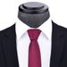 Unisex Men's narrow tie 6cm 1200 pin high density hand tie solid color striped wedding tie_maomaolike.com