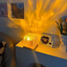 Gift For Girls Rotating Water Ripple Atmosphere Bedroom Bedside Flame Romantic Light Dynamic Square Table Lamp_maomaolike.com