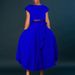 Women's Clothing plus size women's clothing 2023 new fashion temperament casual tops big swing skirt suit_maomaolike.com