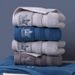 Premium Cotton Towels With Royal Crown Embroidery - Ultra-Soft 32oz Cotton, Absorbent_maomaolike.com