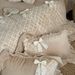French Style Girly Milk Velvet Winter Four-Piece Set With Fleece Lining, Warm Rabbit Velvet, 3D Bow Quilt Cover Bedding 1_maomaolike.com