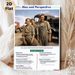 Great Depression Historical Bias & Perspective Painting Poster, Vintage Documentary-style Poster, Aids Historical Critical Thinking, Suitable For_maomaolike.com